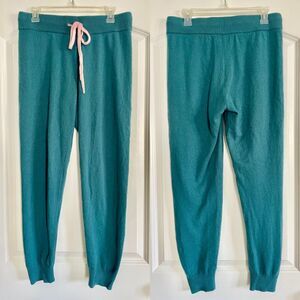 Summersalt Coziest Cashmere Blend Jogger Pants Venetian/Pink Sky - M (Orig. $85)